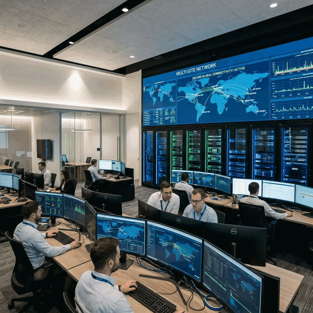 Global logistics operations control center